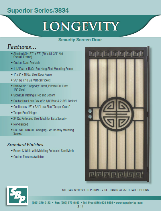 Security Screen Doors Precision Screen Security Doors